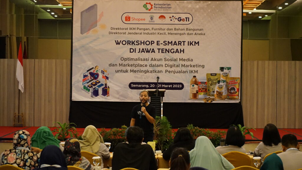 GeTI Incubator dan Kemenperin Hadirkan Workshop E-Smart IKM di Semarang