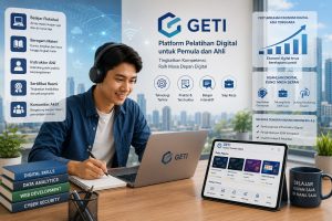 GETI - Platform Pelatihan Digital GETI untuk pengembangan talenta digital Indonesia.