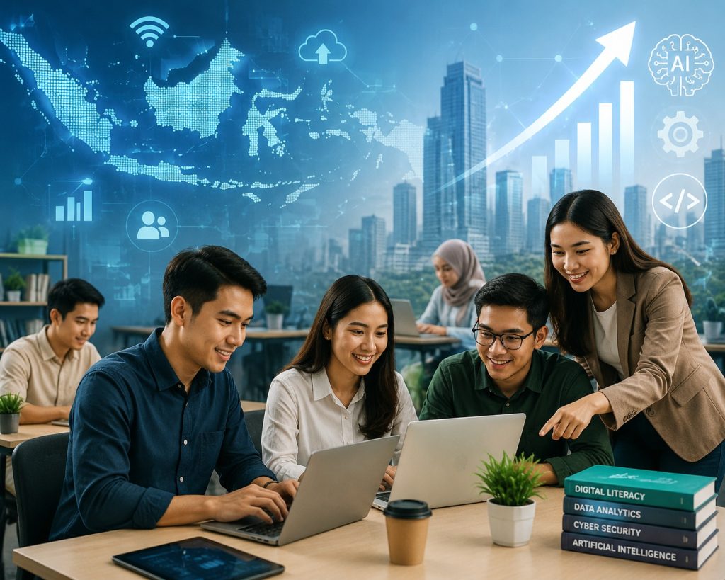 Geti - Belajar Teknologi di GETI sebagai solusi cerdas menghadapi era digital bagi tenaga kerja profesional.